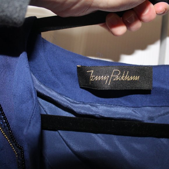 Blue Evening Dress by Jenny Packham - Picture 5 of 5